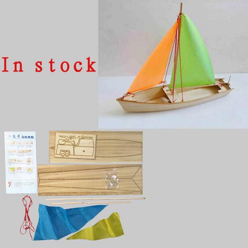 Navio à Vela em Madeira – Modelo Clássico Dongting - Kit de Montagem DIY | Artesanal e Decorativo