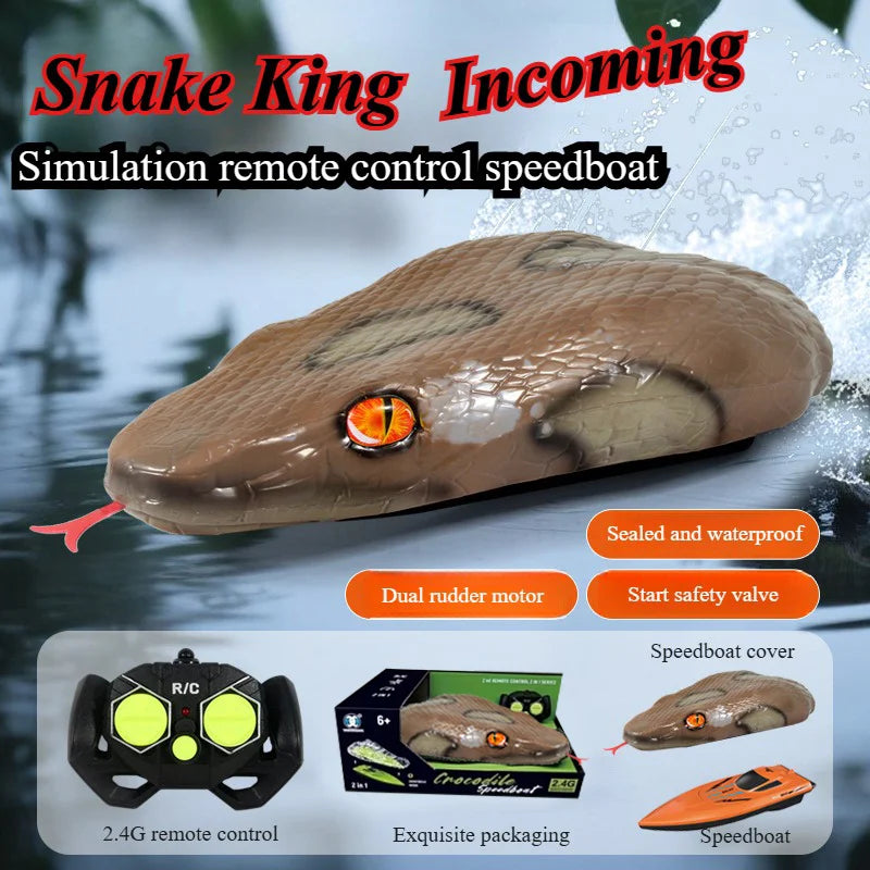 Barco RC de Alta Velocidade com Controle Remoto