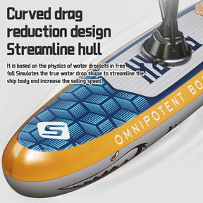 Prancha à Vela de Corrida com Controle Remoto 2.4G.