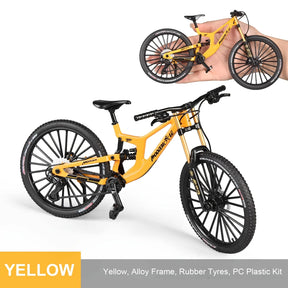 Mountain Bike Alloy Escala: 1:6 Com amortecedores dianteiros e traseiros.