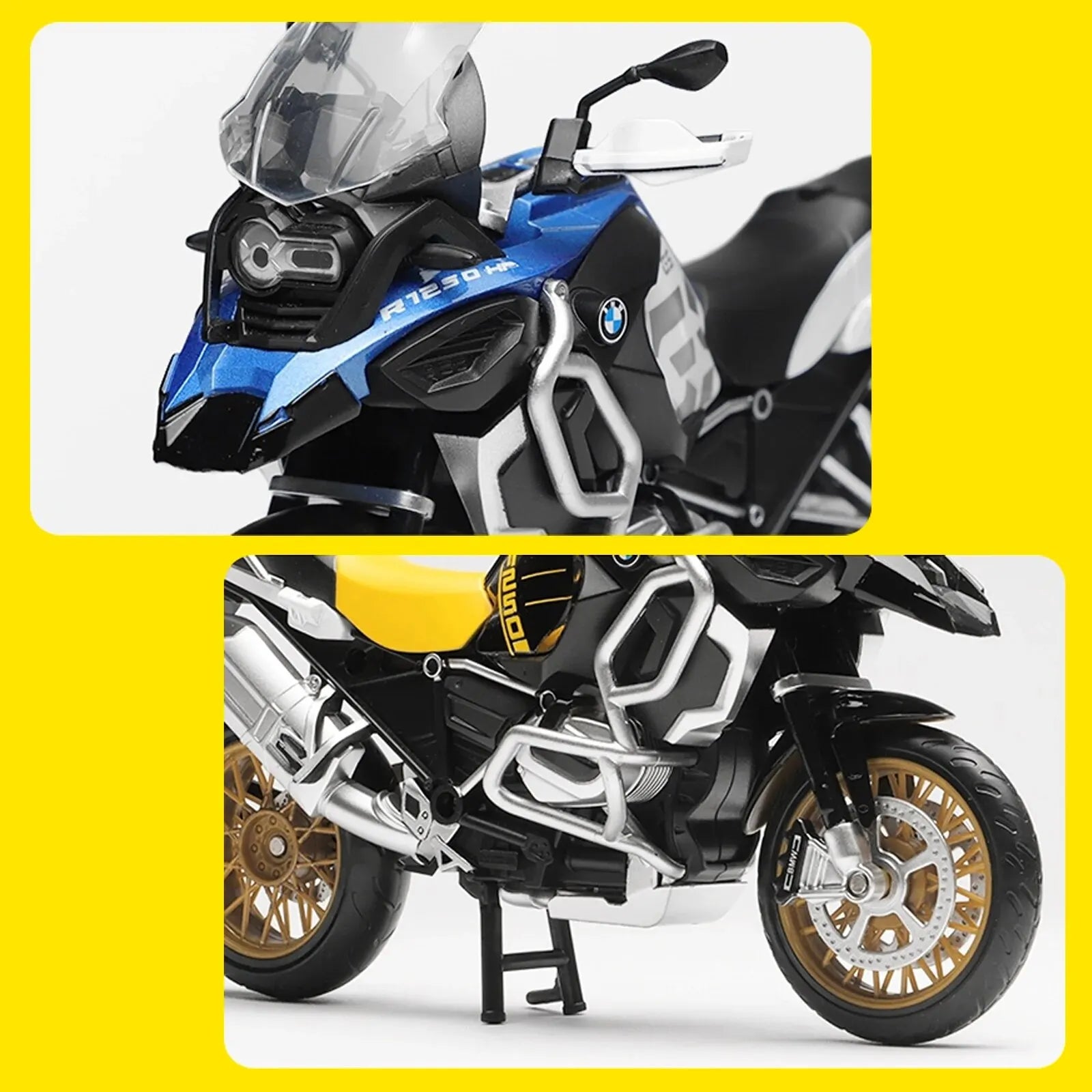 Moto BMW - CCA R1250 gs. Escala 1:12.