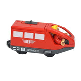 Locomotiva de Madeira, Elétrico, Magnético - Brinquedo Educativo Ferroviários.