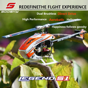 Goosky S1 – Helicóptero RC 3D de Alta Performance