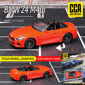 BMW M4 - Z4 - M850I - M4 - GT3 - Modelo de Carro fundido em liga metálica - Escala: 1:64