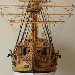 Veleiro de Guerra de Madeira Classe St. Philip - Escala:1/50 DIY - Para montar.