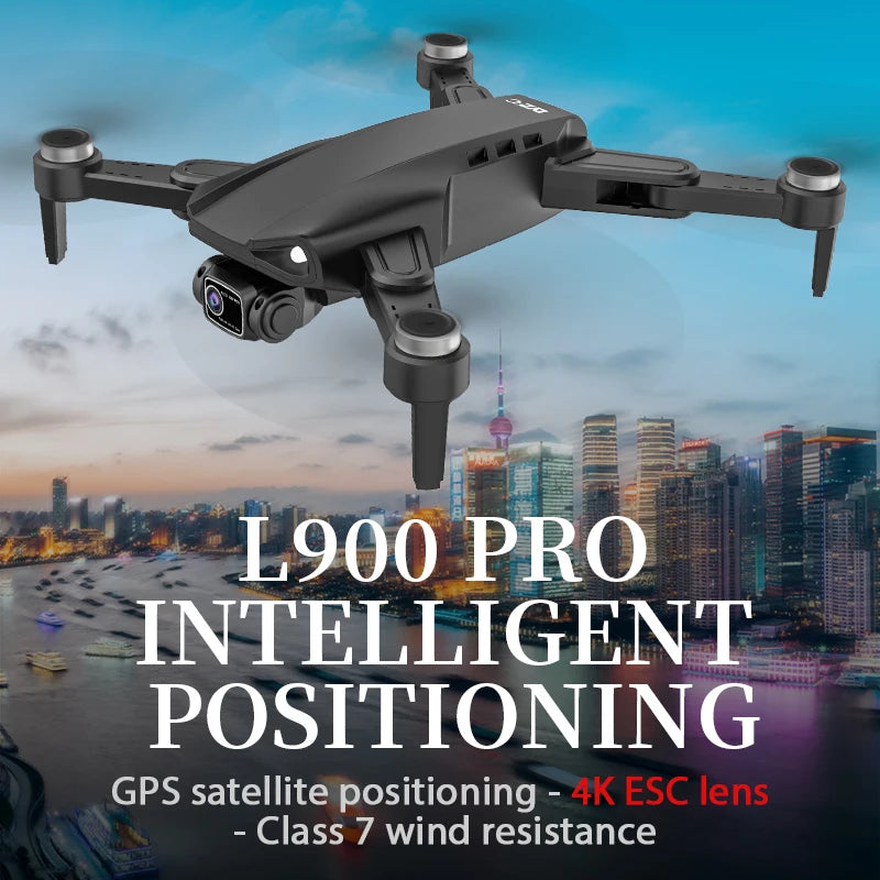 Drone Profissional 5G WIFI - GPS 4K - L900 PRO SE Oficial da LYZRC - Dobrável