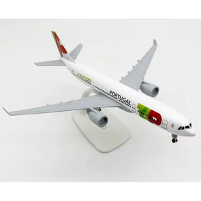Airbus A330 TAP Portugal – Miniatura Die-Cast 20cm Alloy