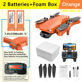 Drone Profissional 5G WIFI - GPS 4K - L900 PRO SE Oficial da LYZRC - Dobrável