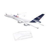 Airbus A380 FedEx Express – Modelo Diecast 1/400 (16cm) – Jason TUTU