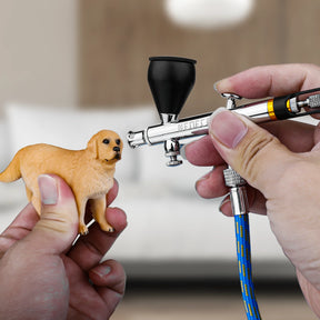 Aerógrafo de dupla ação NEOECO NCT-SJ83 Copos de fluido de 9 cc 1/3 oz