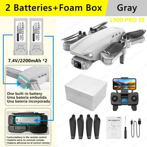 Drone Profissional 5G WIFI - GPS 4K - L900 PRO SE Oficial da LYZRC - Dobrável