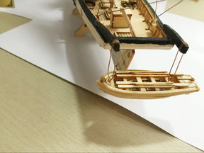 Veleiro Luxuoso Halcon 1840 - Escala: 1/100 - Canhões de latão - Kits de construção