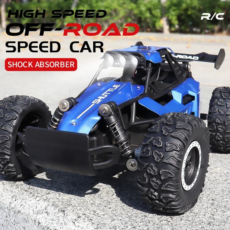 Novo RC Car 1:16 - 2WD com LED 2.4G 20KM/H