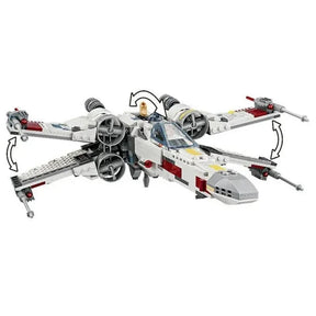 CAÇA ESPACIAL X-WING – KIT DE BLOCOS DE MONTAGEM (490 PEÇAS)