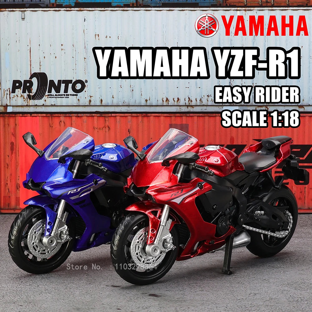Yamaha YZF-R1M - Escala 1:18