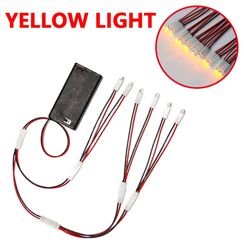 Led Beads 3V - Pequena Luz Noturna/Lâmpada - DIY Modelagem - Diorama 1 SET