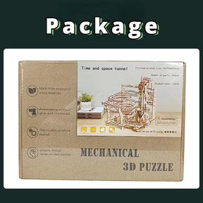 Puzzle 3D com 335 Peças - Madeira