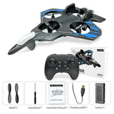 Avião RC dFighter 2.4G - Controle Remoto Planador Acrobático 360 ° com LED.