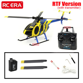 Helicóptero RC ERA C184 Mini MD500 com Sensor de Fluxo Óptico.