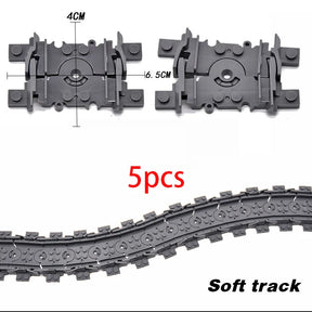 Estação Ferroviária Urbana Plataforma / Semáforo / Caverna / Viaduto / Trilhos Retos e Curvos.
