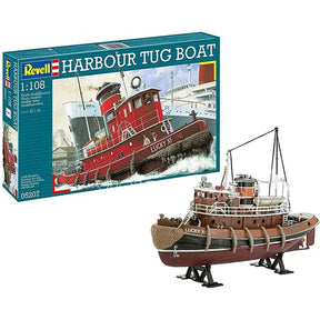 REBOCADOR PORTUÁRIO “HARBOR TUG BOAT – LUCKY XI” Revell • Escala 1/108 • Kit de Plastimodelismo Naval
