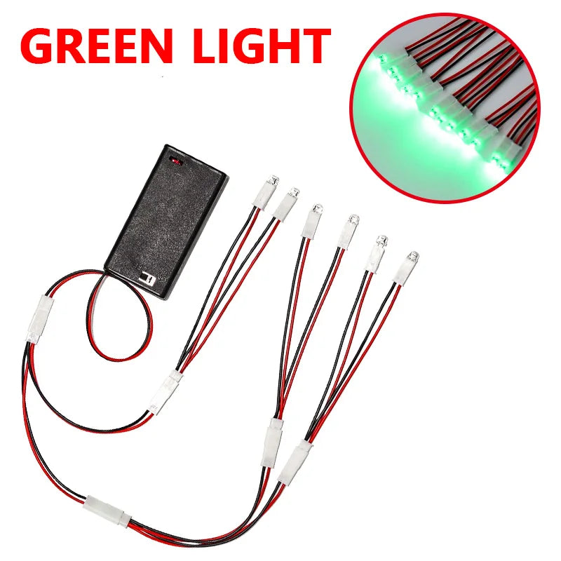 Led Beads 3V - Pequena Luz Noturna/Lâmpada - DIY Modelagem - Diorama 1 SET