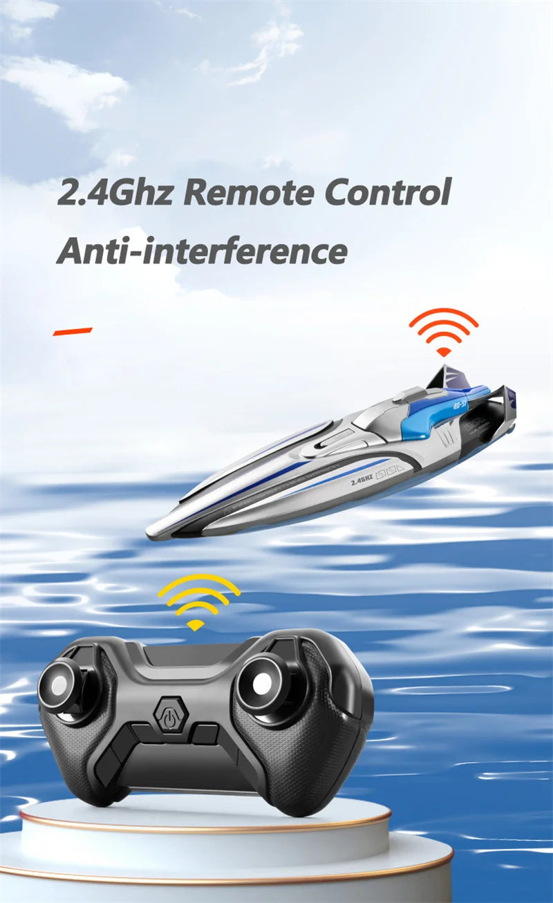 Lancha de Corrida de Alta Velocidade - Speed Racing Boat