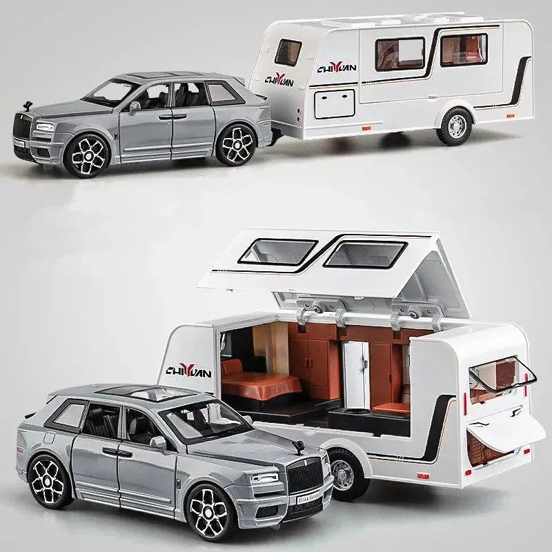 Rolls-Royce Cullinan + Trailer - Escala 1:32