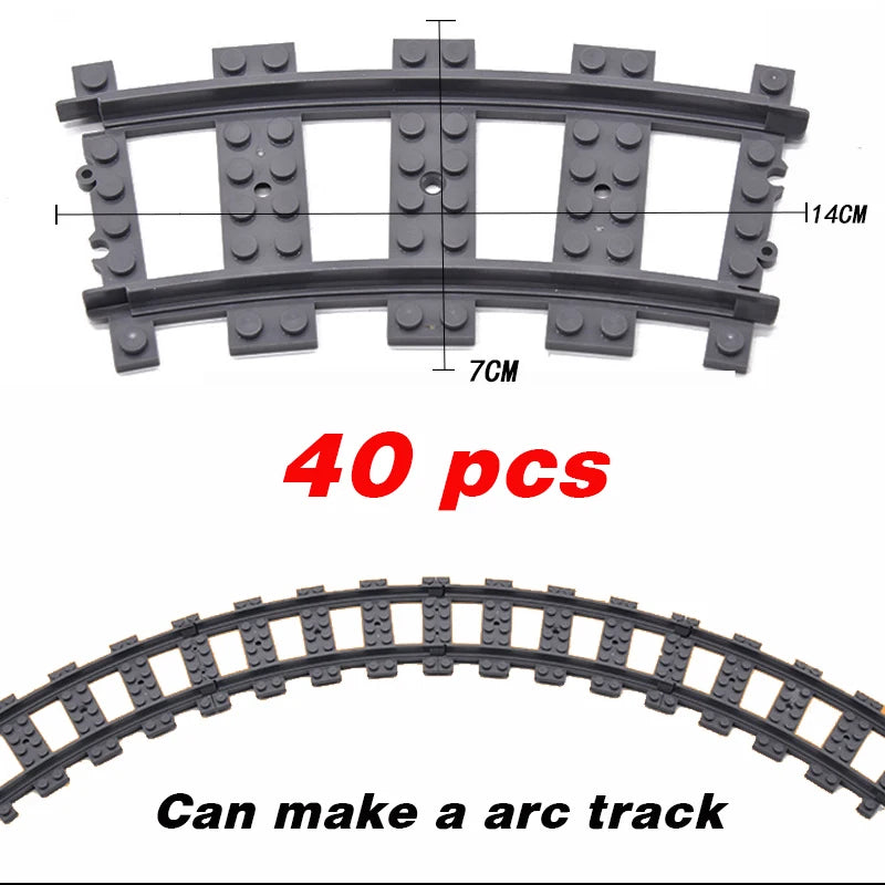 NOVO Comboios Urbanos Trilhos Flexíveis, Retos e Curvos.
