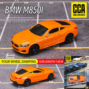BMW M4 - Z4 - M850I - M4 - GT3 - Modelo de Carro fundido em liga metálica - Escala: 1:64