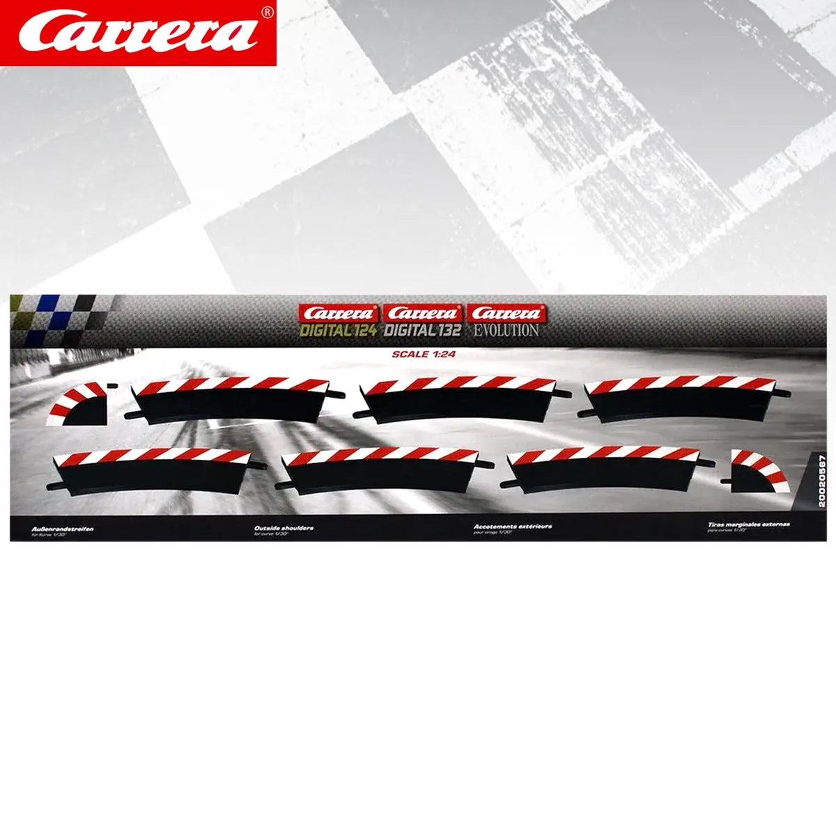 Pista para Autorama Carrera Slot Car 1/24 - Digital 132.