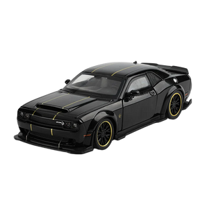 Dodge Challenger SRT Hellcat Redeye V8 - Modelo Diecast em Metal Fundido - Escala: 1:32.