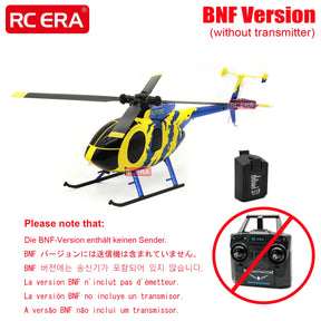 Helicóptero RC ERA C184 Mini MD500 com Sensor de Fluxo Óptico.