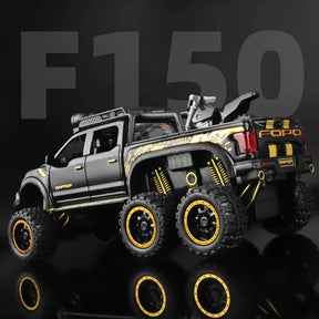 Caminhonetes F150 Raptor em Metal Fundido com Som e Luz - Die Cast - Escala: 1:24