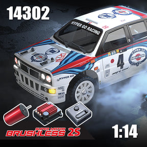 Hyper Go MJX - Polo / Hyper Go / Lancia / Citroën – Escala: 1/14 4WD • 65 km/h • Motor Brushless • Controle Remoto 2.4G.
