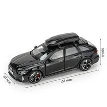 Audi RS6 com Som e Luzes - Escala: 1:32 Die Cast