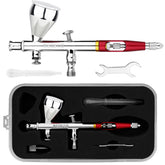 Aerógrafo de dupla ação NEOECO NCT-SJ83 Copos de fluido de 9 cc 1/3 oz