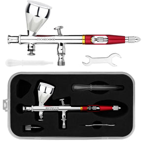 Aerógrafo de dupla ação NEOECO NCT-SJ83 Copos de fluido de 9 cc 1/3 oz