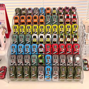 Display de Armazenamento De Carro, Modelo De Liga, Hot Wheels - Escala: 1/64