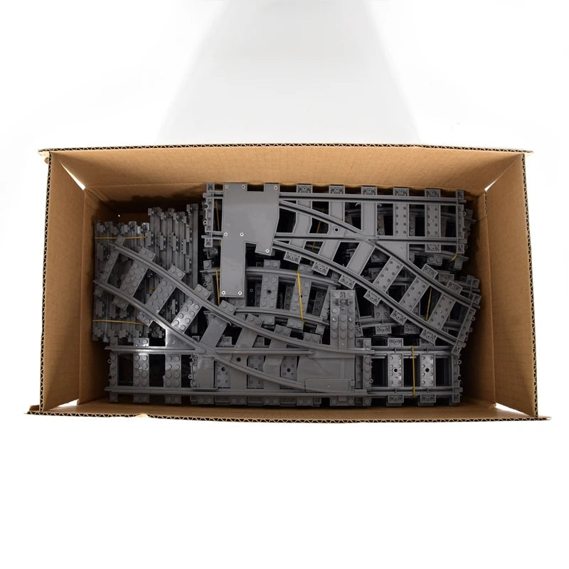 Trilhos de Trem Urbano - Retos, Curvos, Desvios, Cruzamentos.