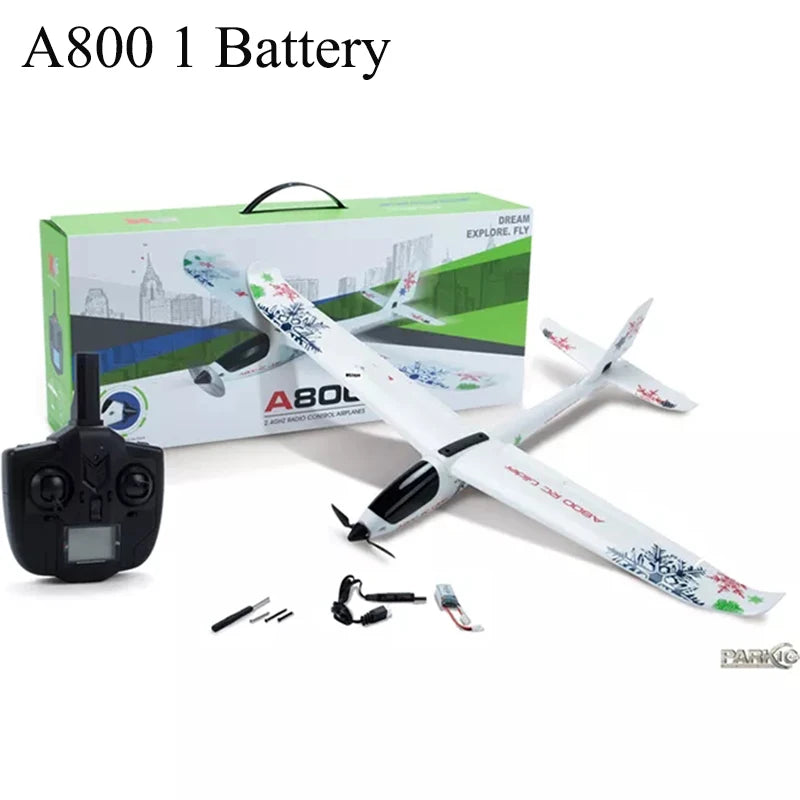 WLToys XK A800 – Avião RC 5 Canais 780mm com Giroscópio 3D/6G