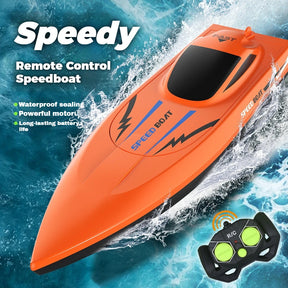 Barco RC de Alta Velocidade com Controle Remoto