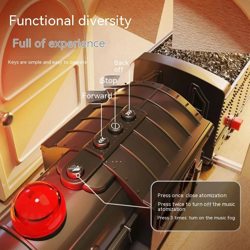 Trem a vapor retrô, Alta Velocidade.