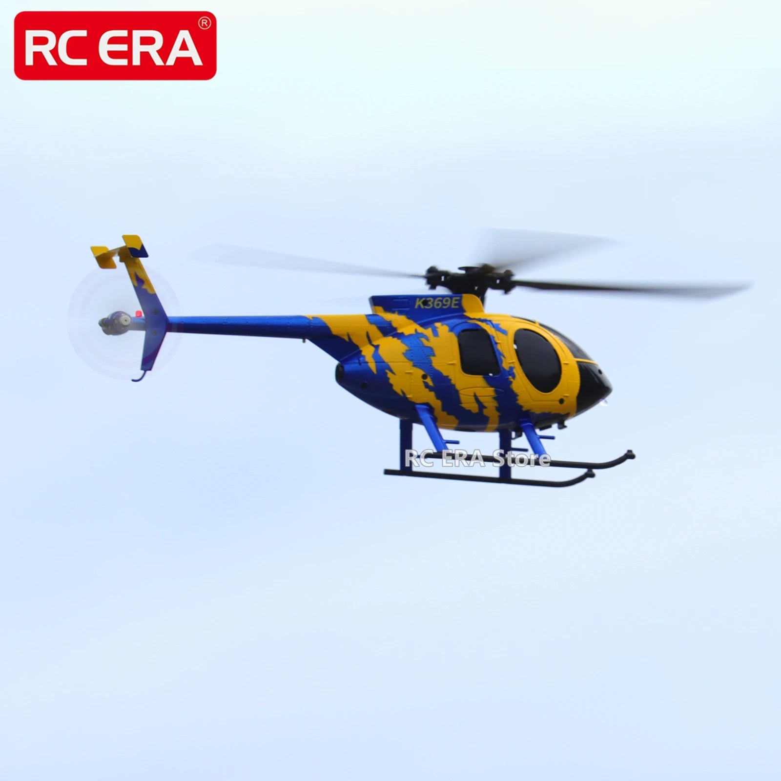 Helicóptero RC ERA C184 Mini MD500 com Sensor de Fluxo Óptico.