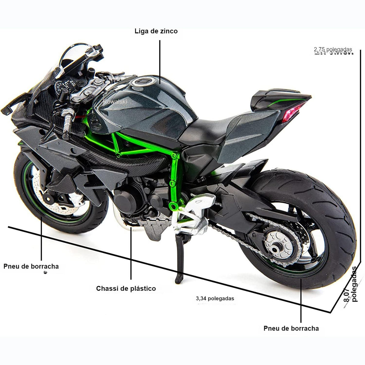 Kawasaki Ninja, Modelo Genuíno em Liga Leve.
